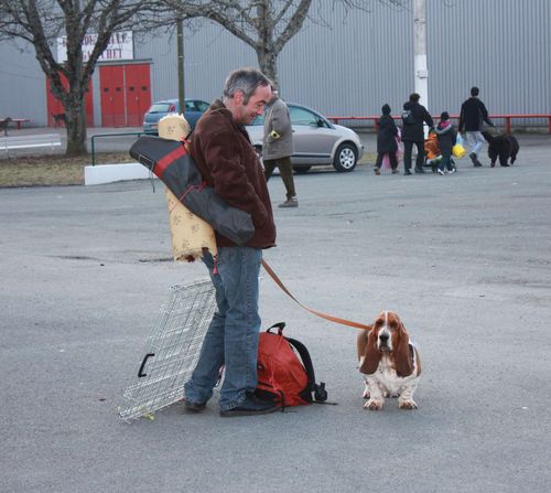 André et hound